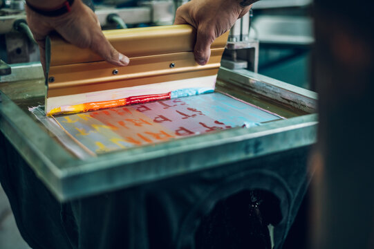 Screen printing process